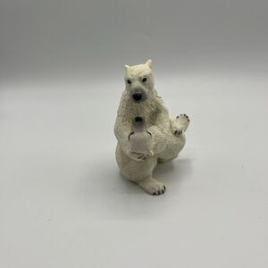 Castagna ALABASTER Kissing Polar Bears Figurine 0337 BEARS